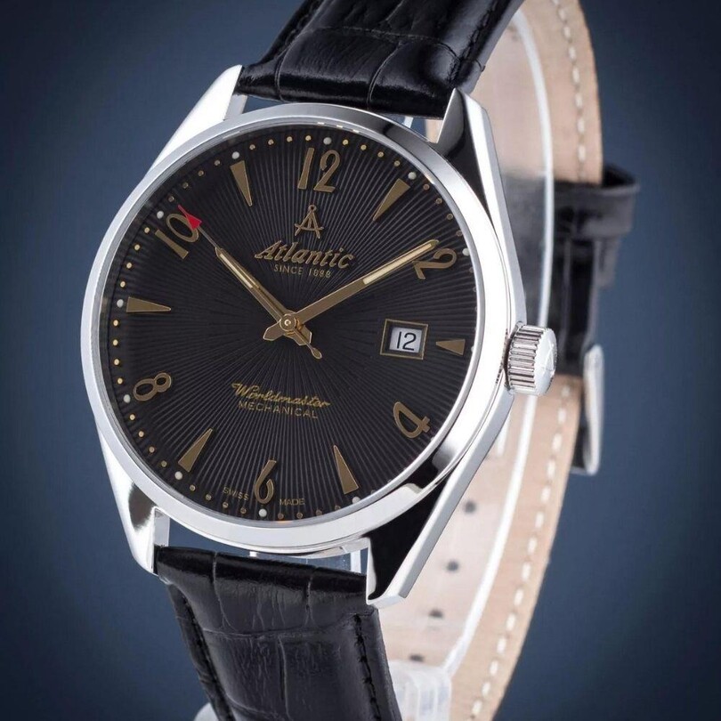 WORLDMASTER ART DECO 51651.41.65G Otomatik (İsviçre Üretimi Kurmalı Sellita SW210-1 Mekanizmalı) Erkek Kol Saati - Thumbnail