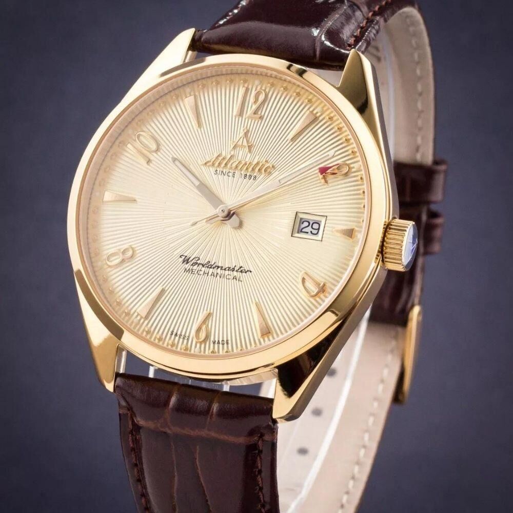 WORLDMASTER ART DECO 51651.45.35G Otomatik (İsviçre Üretimi Kurmalı Sellita SW210-1 Mekanizmalı) Erkek Kol Saati