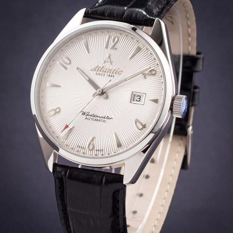 WORLDMASTER ART DECO 51752.41.25S Otomatik (İsviçre Üretimi Kurmalı Sellita SW210-1 Mekanizmalı) Erkek Kol Saati - Thumbnail