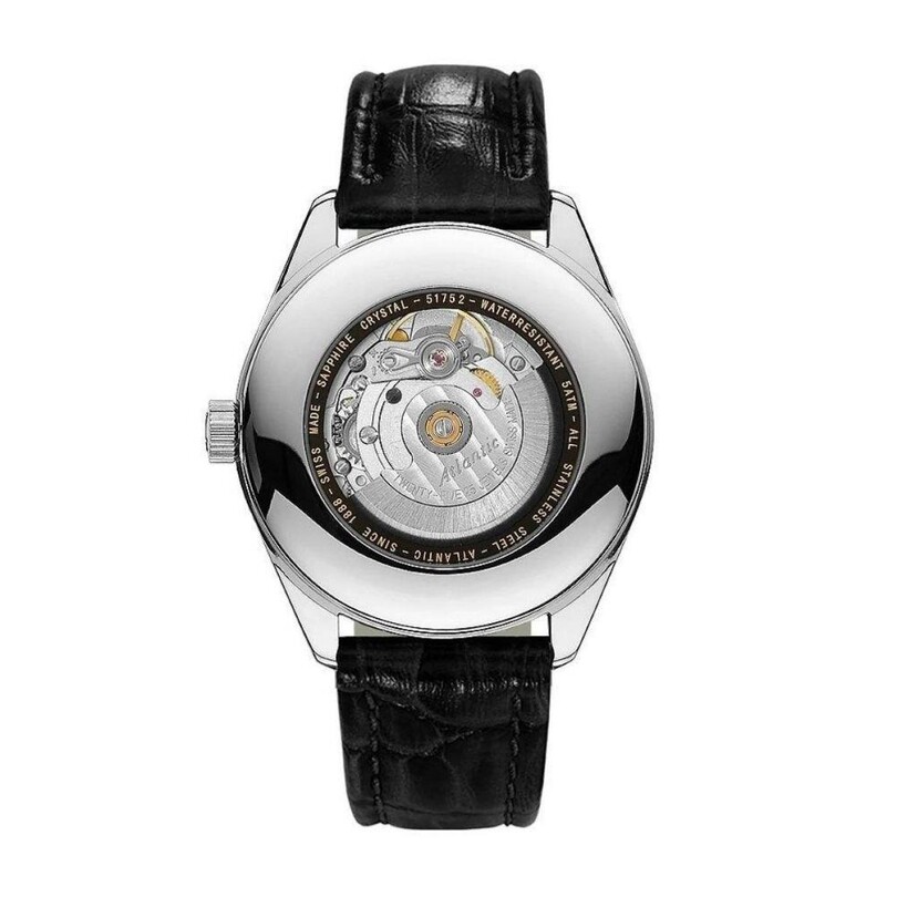 WORLDMASTER ART DECO 51752.41.25S Otomatik (İsviçre Üretimi Kurmalı Sellita SW210-1 Mekanizmalı) Erkek Kol Saati - Thumbnail