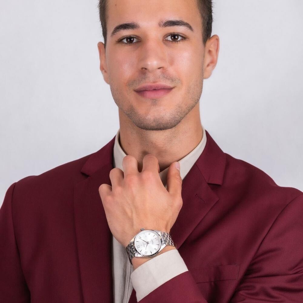 WORLDMASTER ART DECO 51752.41.25SM Otomatik (İsviçre Üretimi Kurmalı Sellita SW210-1 Mekanizmalı) Erkek Kol Saati