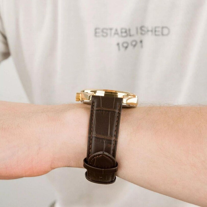 WORLDMASTER ART DECO 51752.45.25G Otomatik (İsviçre Üretimi Kurmalı Sellita SW210-1 Mekanizmalı) Erkek Kol Saati - Thumbnail