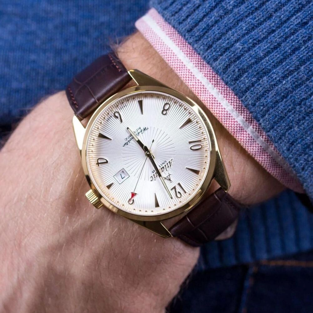 WORLDMASTER ART DECO 51752.45.25G Otomatik (İsviçre Üretimi Kurmalı Sellita SW210-1 Mekanizmalı) Erkek Kol Saati