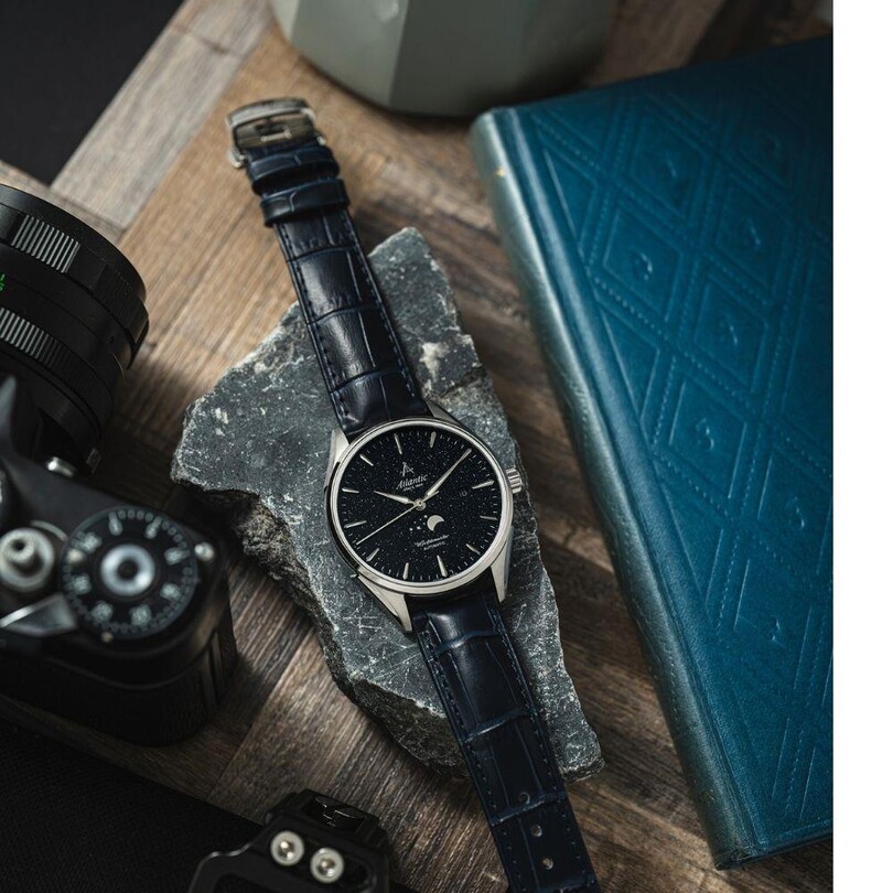 WORLDMASTER 1888 MOONPHASE 51783.41.91 Otomatik (İsviçre Üretimi Sellita SW280-1 Mekanizmalı) Erkek Kol Saati - Thumbnail