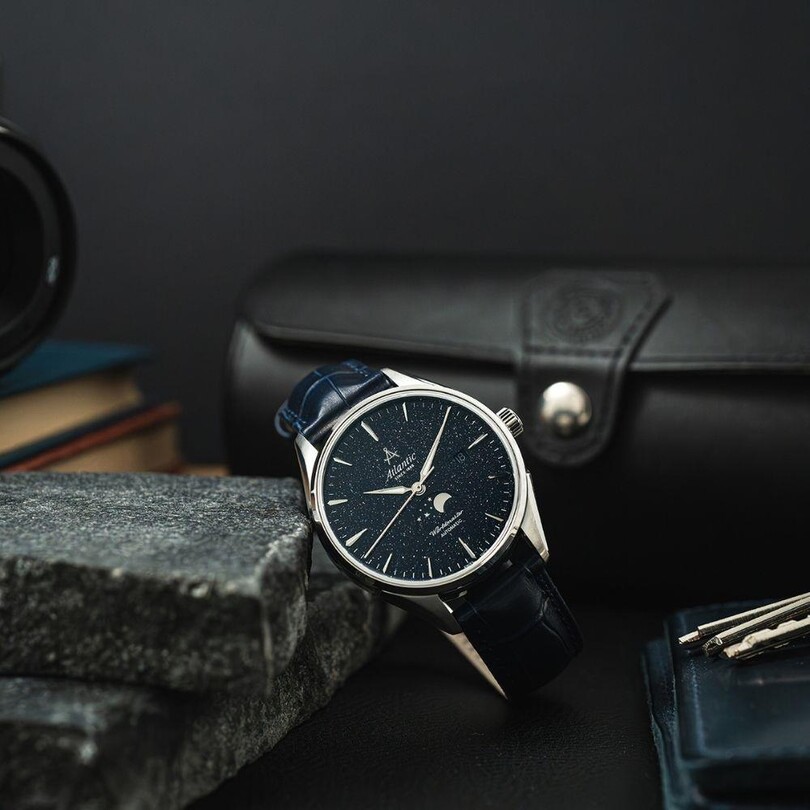 WORLDMASTER 1888 MOONPHASE 51783.41.91 Otomatik (İsviçre Üretimi Sellita SW280-1 Mekanizmalı) Erkek Kol Saati - Thumbnail