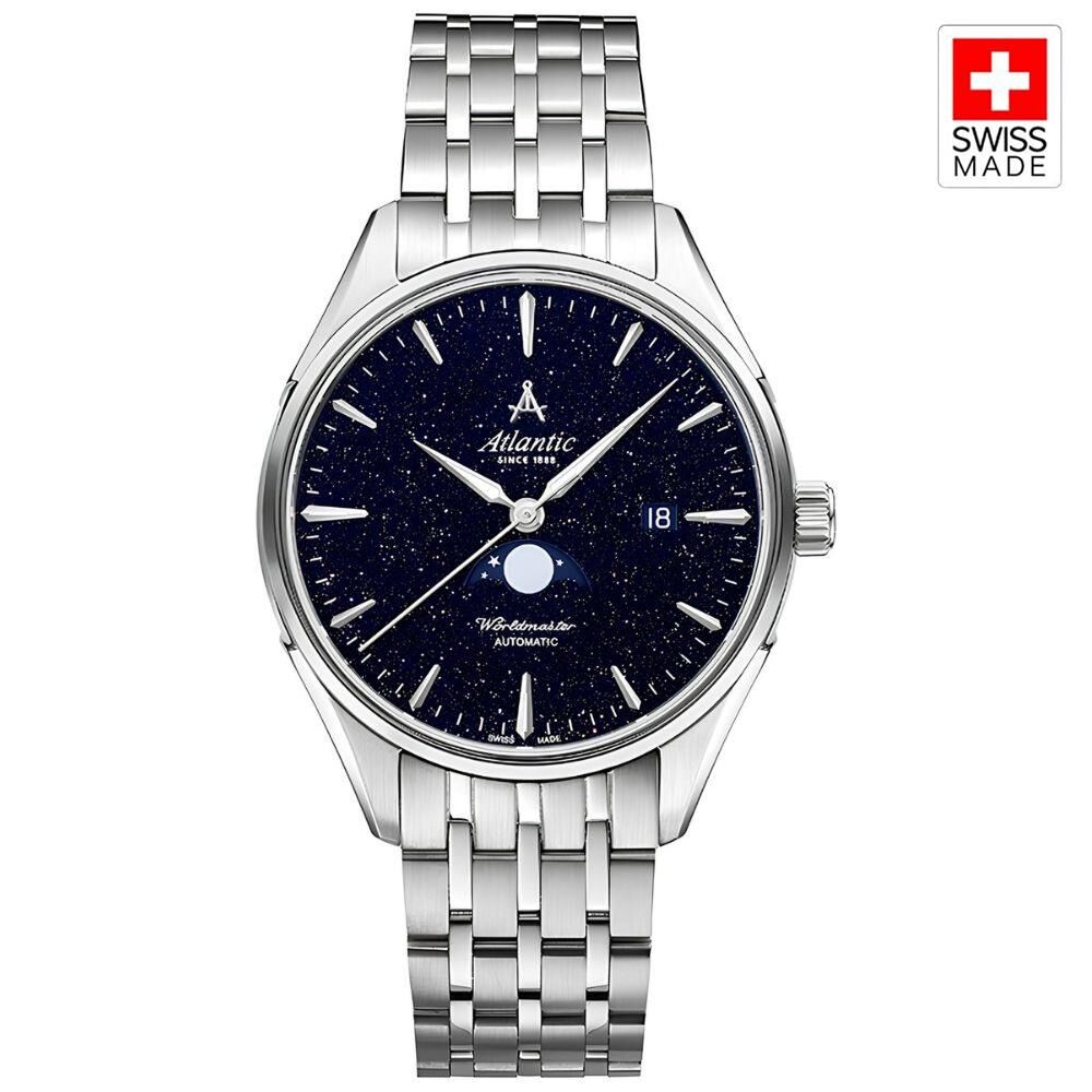 WORLDMASTER 1888 MOONPHASE 51788.41.91 Otomatik (İsviçre Üretimi Sellita SW280-1 Mekanizmalı) Erkek Kol Saati