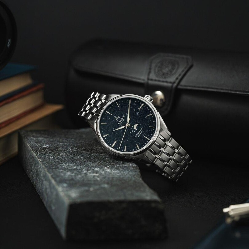 WORLDMASTER 1888 MOONPHASE 51788.41.91 Otomatik (İsviçre Üretimi Sellita SW280-1 Mekanizmalı) Erkek Kol Saati - Thumbnail