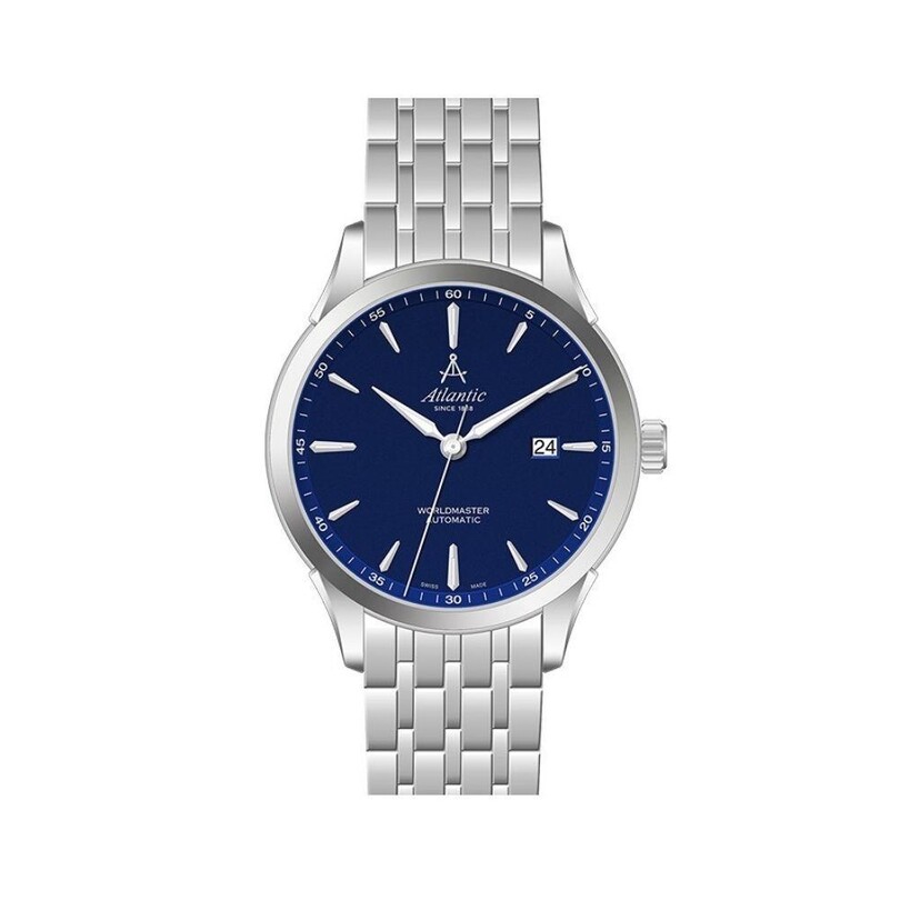 ATLANTIC - WORLDMASTER 1888 52759.41.51SM Otomatik (İsviçre Üretimi Sellita SW200-1 Mekanizmalı) Erkek Kol Saati