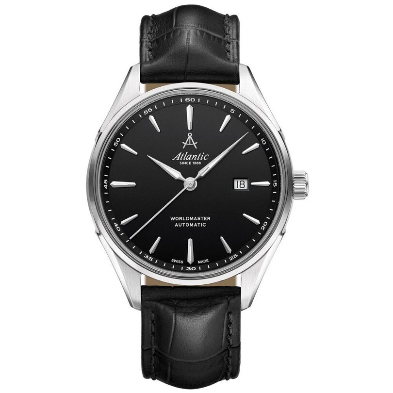 ATLANTIC - WORLDMASTER 1888 52759.41.61S Otomatik (İsviçre Üretimi Sellita SW200-1 Mekanizmalı) Erkek Kol Saati
