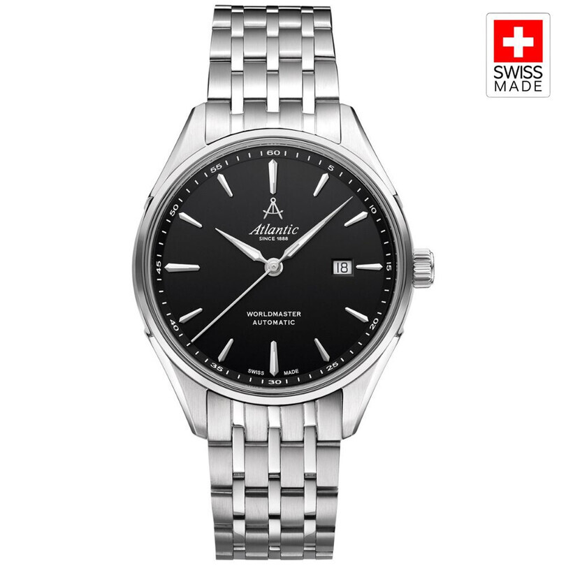 ATLANTIC - WORLDMASTER 1888 52759.41.61SM Otomatik (İsviçre Üretimi Sellita SW200-1 Mekanizmalı) Erkek Kol Saati