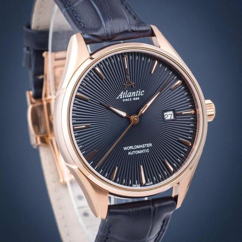 WORLDMASTER 1888 52759.44.51 Otomatik (İsviçre Üretimi Sellita SW200-1 Mekanizmalı) Erkek Kol Saati - Thumbnail