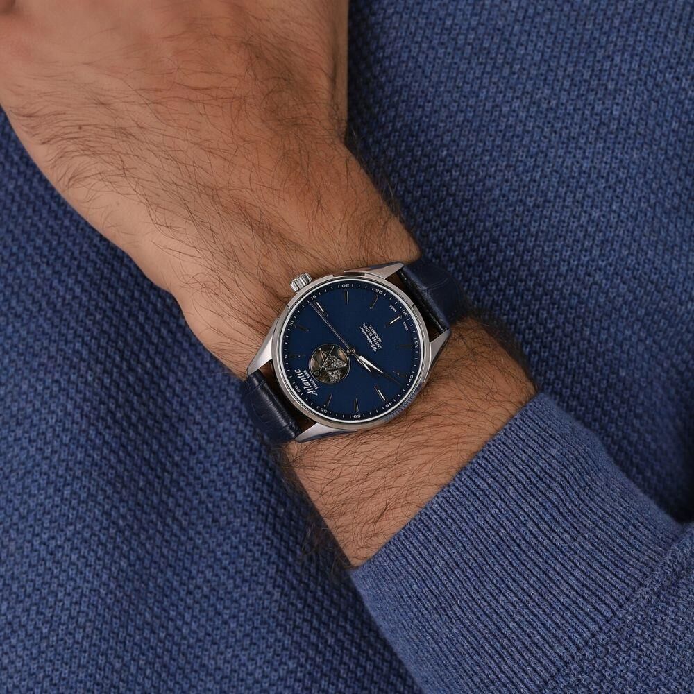 WORLDMASTER 1888 OPEN HEART LIMITED EDITION 52780.41.51 Otomatik (İsviçre Üretimi Sellita SW200-1/OH Mekanizmalı) Erkek Kol Saati