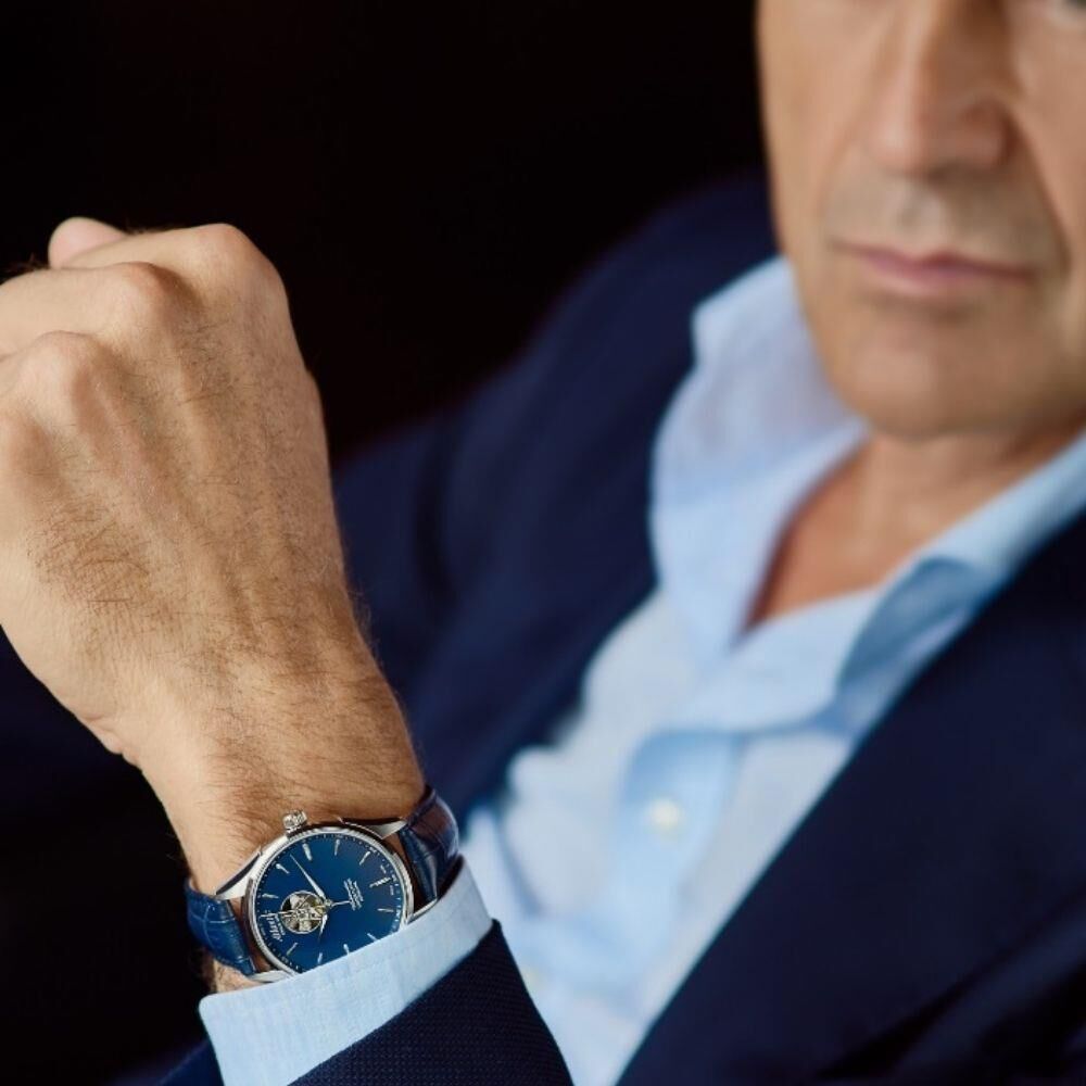 WORLDMASTER 1888 OPEN HEART LIMITED EDITION 52780.41.51 Otomatik (İsviçre Üretimi Sellita SW200-1/OH Mekanizmalı) Erkek Kol Saati