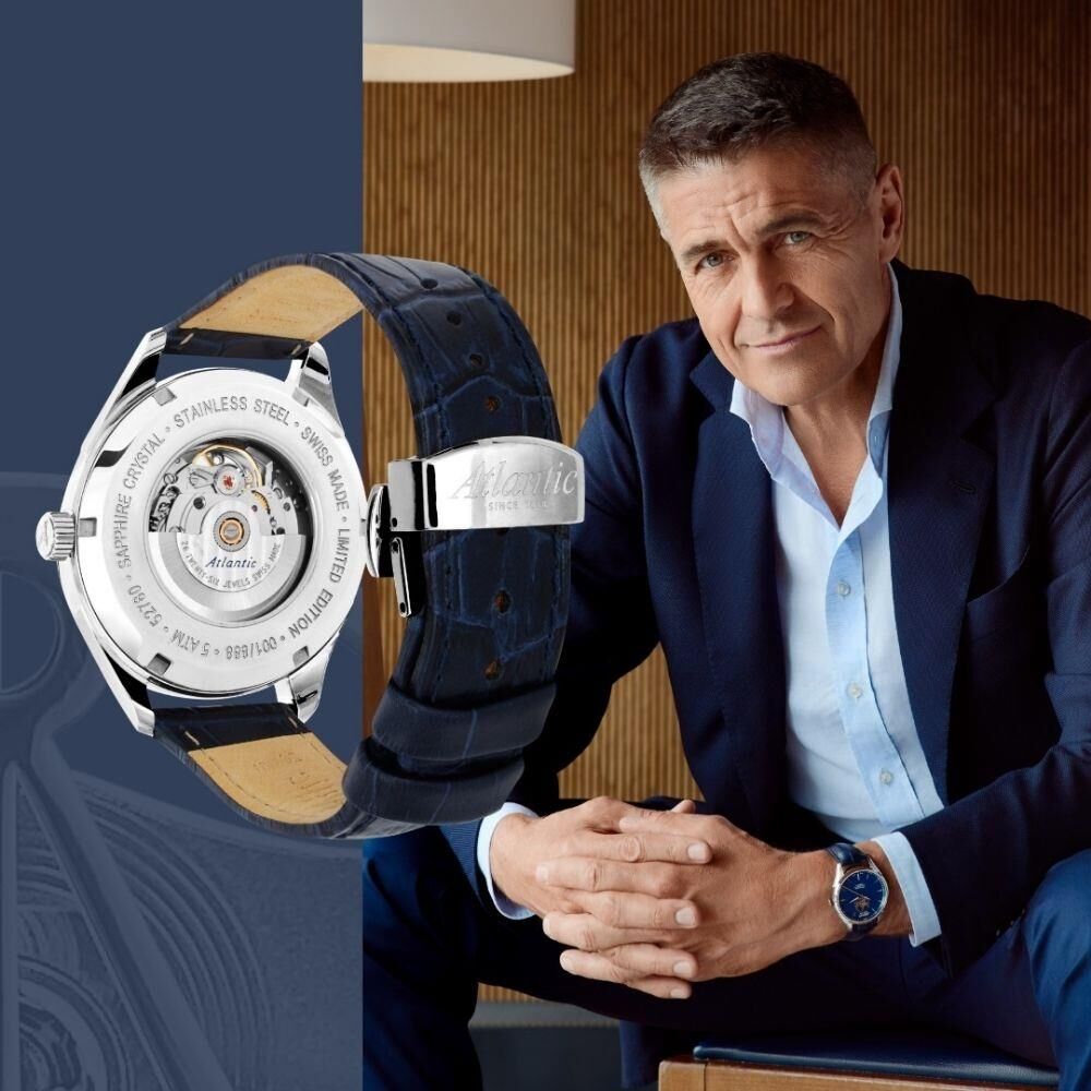 WORLDMASTER 1888 OPEN HEART LIMITED EDITION 52780.41.51 Otomatik (İsviçre Üretimi Sellita SW200-1/OH Mekanizmalı) Erkek Kol Saati