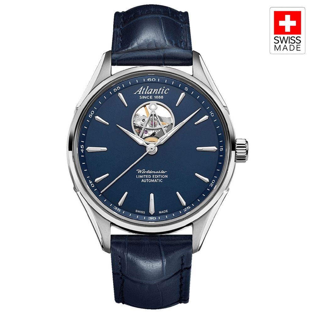 WORLDMASTER 1888 OPEN HEART LIMITED EDITION 52780.41.51 Otomatik (İsviçre Üretimi Sellita SW200-1/OH Mekanizmalı) Erkek Kol Saati