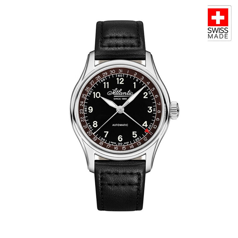 ATLANTIC - WORLDMASTER PRESTIGE POINTER DATE 52782.41.93 Otomatik (İsviçre Üretimi Sellita SW221-1 Tarih İşaretçi Mekanizmalı) Erkek Kol Saati