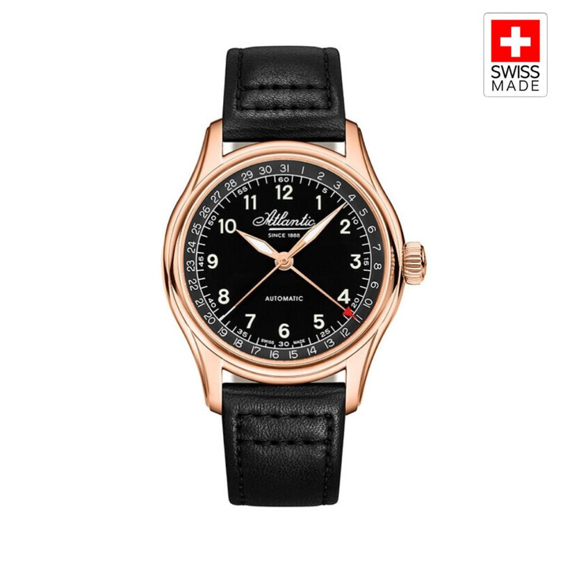 ATLANTIC - WORLDMASTER PRESTIGE POINTER DATE 52782.44.63 Otomatik (İsviçre Üretimi Sellita SW221-1 Tarih İşaretçi Mekanizmalı) Erkek Kol Saati