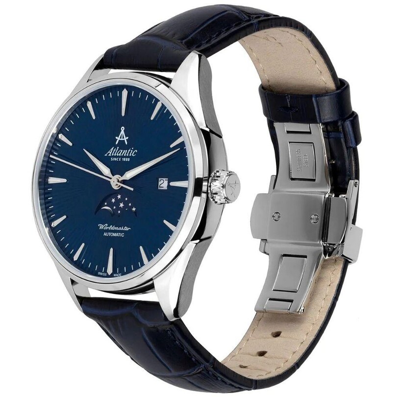 WORLDMASTER 1888 MOONPHASE 52783.41.51 Otomatik (İsviçre Üretimi Sellita SW280-1 Mekanizmalı) Erkek Kol Saati - Thumbnail