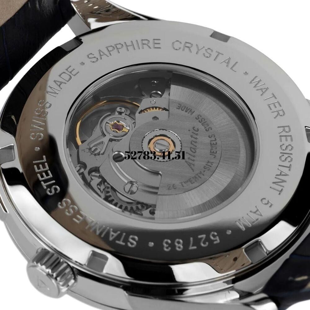 WORLDMASTER 1888 MOONPHASE 52783.41.51 Otomatik (İsviçre Üretimi Sellita SW280-1 Mekanizmalı) Erkek Kol Saati