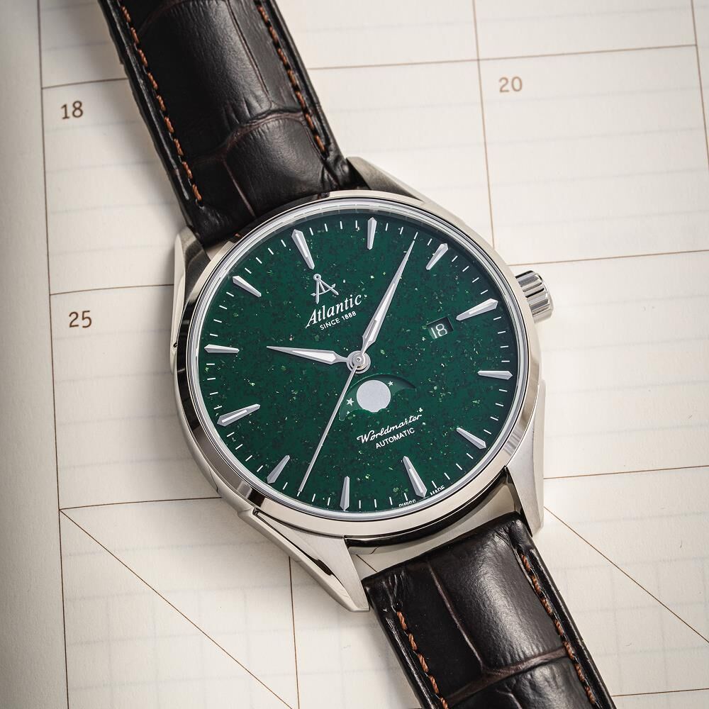 WORLDMASTER MOONPHASE 52783.41.71 Otomatik (İsviçre Üretimi Sellita SW280-1 Mekanizmalı) Erkek Kol Saati