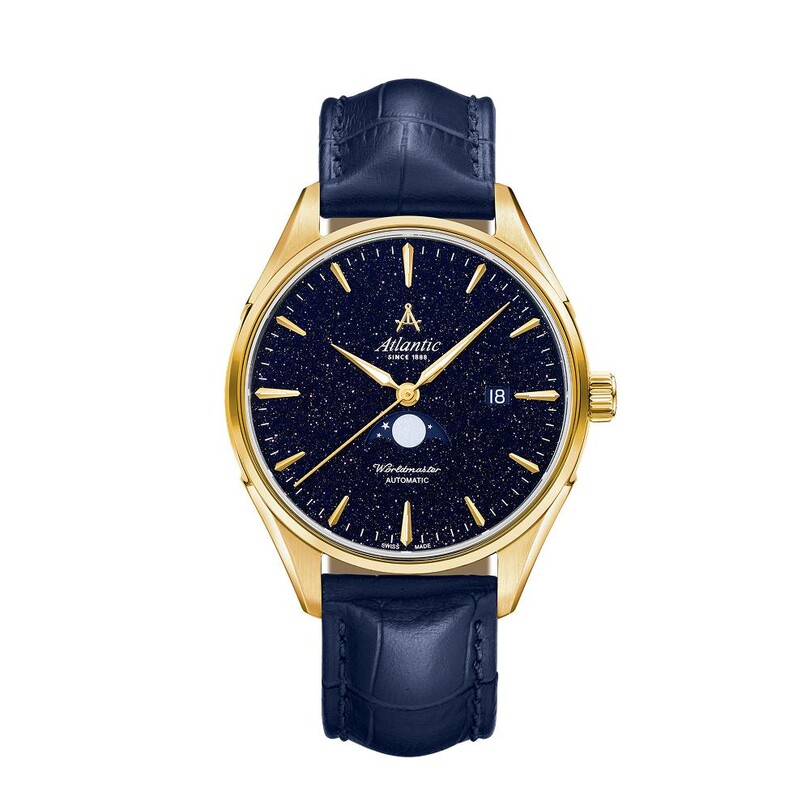 WORLDMASTER MOONPHASE NIGHTSKY 52783.45.91 Otomatik (İsviçre Üretimi Sellita SW280-1 Mekanizmalı) Erkek Kol Saati - Thumbnail