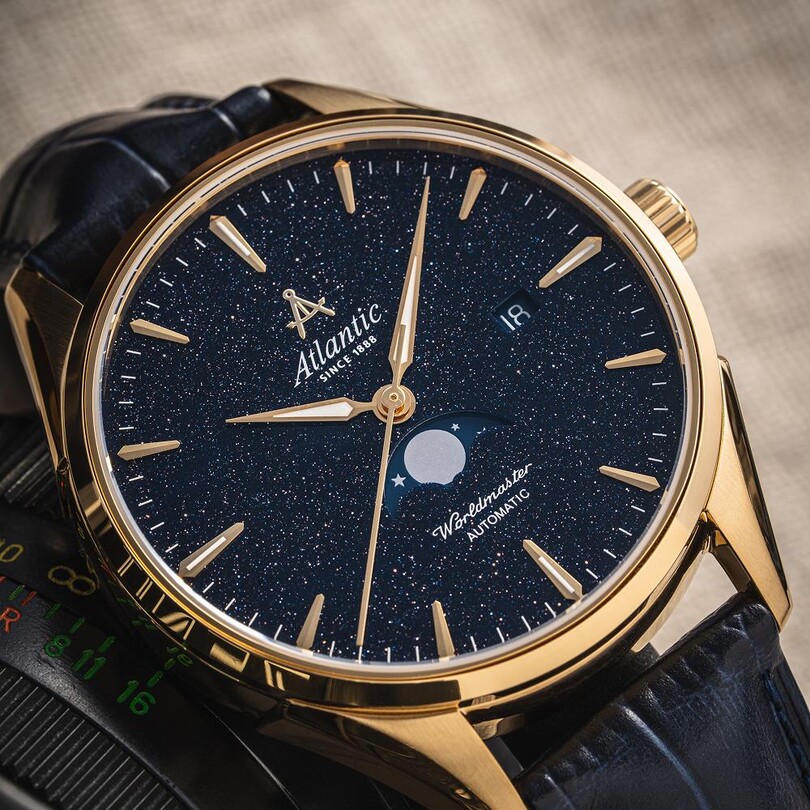 WORLDMASTER MOONPHASE NIGHTSKY 52783.45.91 Otomatik (İsviçre Üretimi Sellita SW280-1 Mekanizmalı) Erkek Kol Saati - Thumbnail