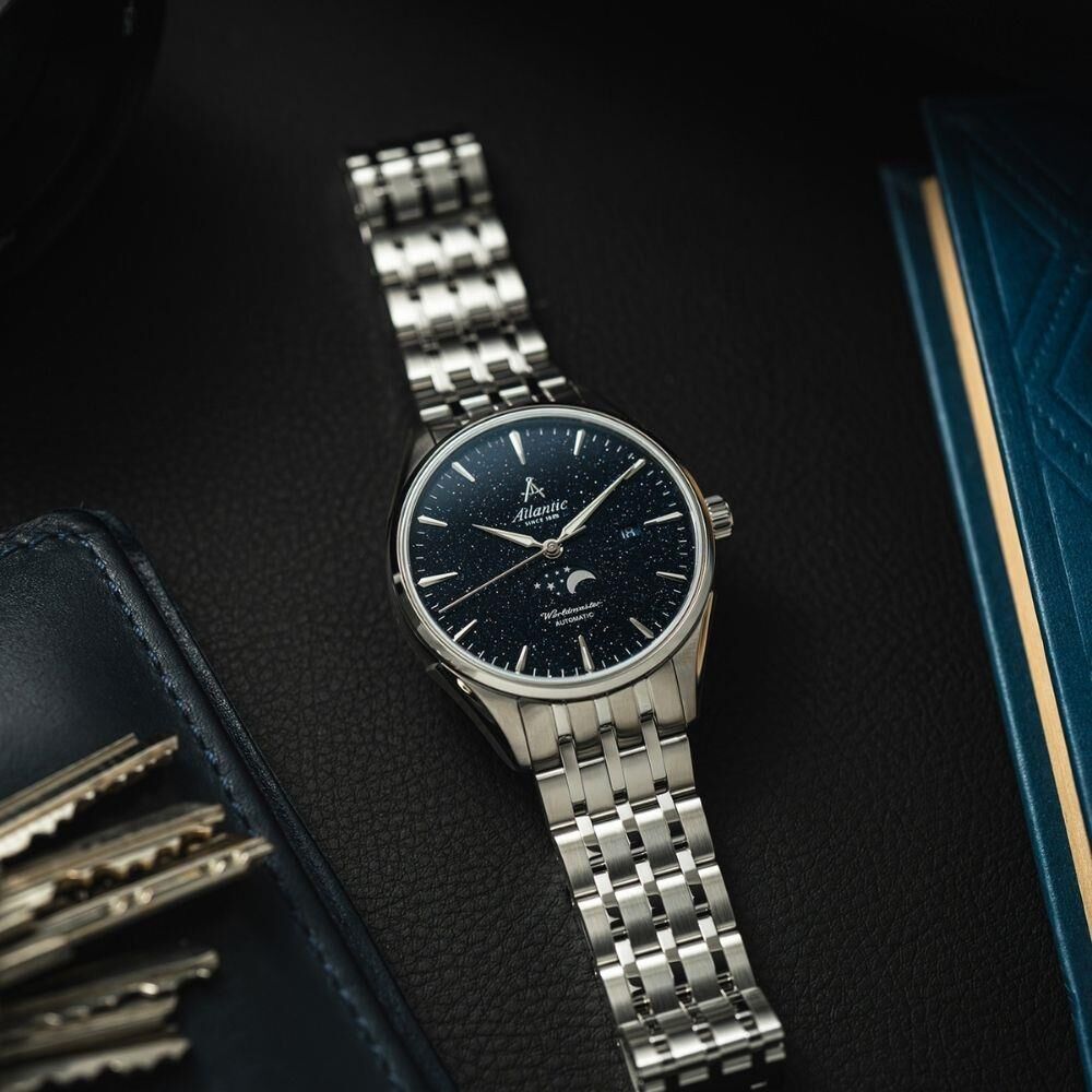 WORLDMASTER 1888 MOONPHASE 52788.41.91 Otomatik (İsviçre Üretimi Sellita SW280-1 Mekanizmalı) Erkek Kol Saati