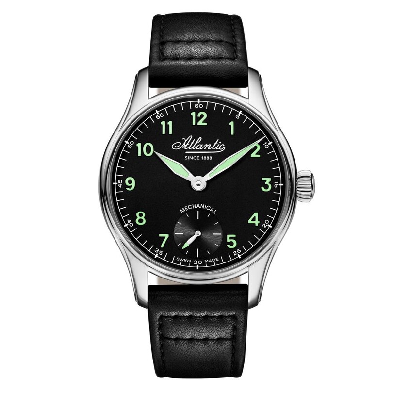 ATLANTIC - WORLDMASTER MECHANICAL MANUFACTURE 52952.41.63 Kurmalı Otomatik (İsviçre Üretimi ATL-2 Mekanizmalı) Erkek Kol Saati