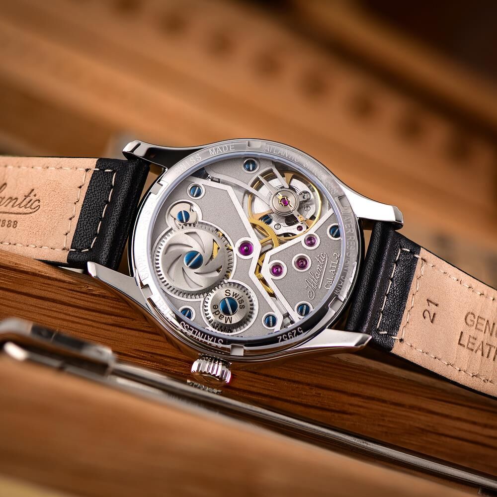 WORLDMASTER MECHANICAL MANUFACTURE 52952.41.63 Kurmalı Otomatik (İsviçre Üretimi ATL-2 Mekanizmalı) Erkek Kol Saati