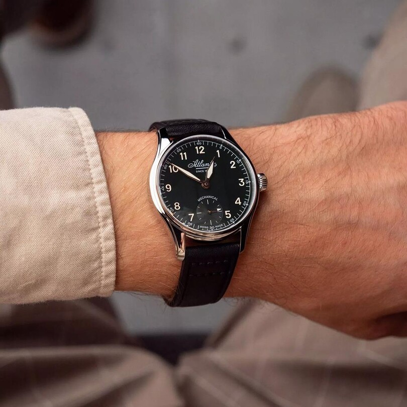 WORLDMASTER MECHANICAL MANUFACTURE 52952.41.63 Kurmalı Otomatik (İsviçre Üretimi ATL-2 Mekanizmalı) Erkek Kol Saati - Thumbnail