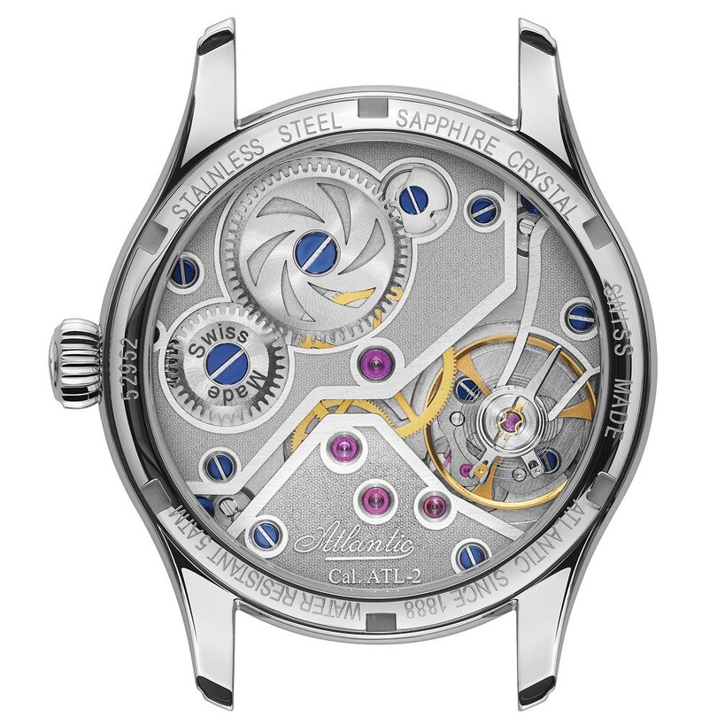 WORLDMASTER MECHANICAL MANUFACTURE 52952.41.73 Kurmalı Mekanik (İsviçre Üretimi In-House ATL-2 Mekanizmalı) Erkek Kol Saati - Thumbnail