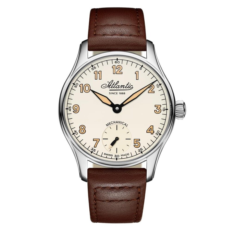 ATLANTIC - WORLDMASTER MECHANICAL MANUFACTURE 52952.41.93 Kurmalı Otomatik (İsviçre Üretimi ATL-2 Mekanizmalı) Erkek Kol Saati