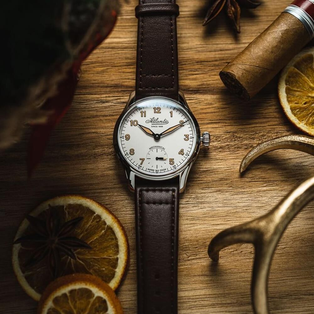 WORLDMASTER MECHANICAL MANUFACTURE 52952.41.93 Kurmalı Otomatik (İsviçre Üretimi ATL-2 Mekanizmalı) Erkek Kol Saati