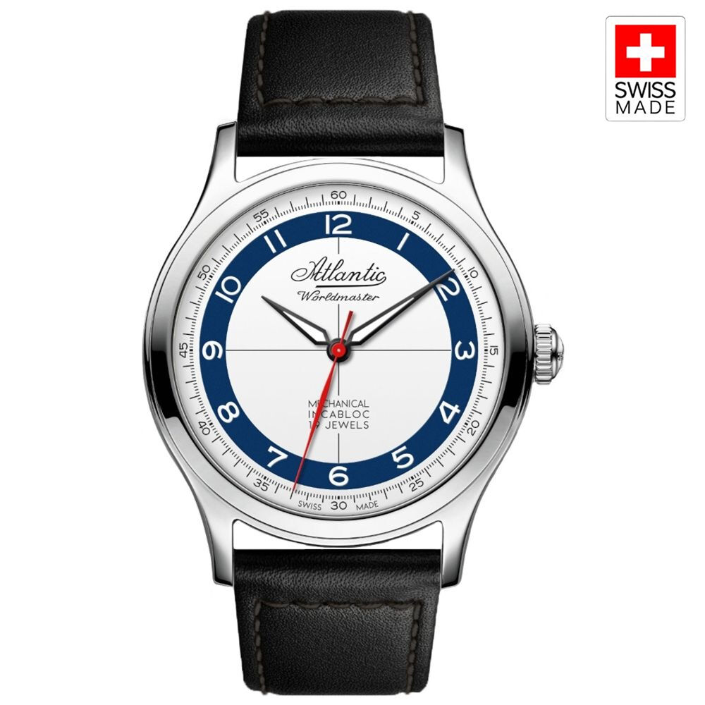 WORLDMASTER ORIGINAL 53680.41.13 Otomatik (İsviçre Üretimi Kurmalı Sellita SW210-1 Mekanizmalı) Erkek Kol Saati