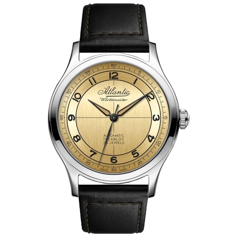 WORLDMASTER ORIGINAL 53780.41.39BK Otomatik (İsviçre Üretimi Sellita SW200-1 Mekanizmalı) Erkek Kol Saati - Thumbnail