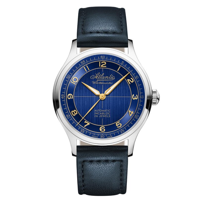 ATLANTIC - WORLDMASTER ORIGINAL 39 mm 53780.41.53G Otomatik (İsviçre Üretimi Sellita SW200-1 Mekanizmalı) Erkek Kol Saati
