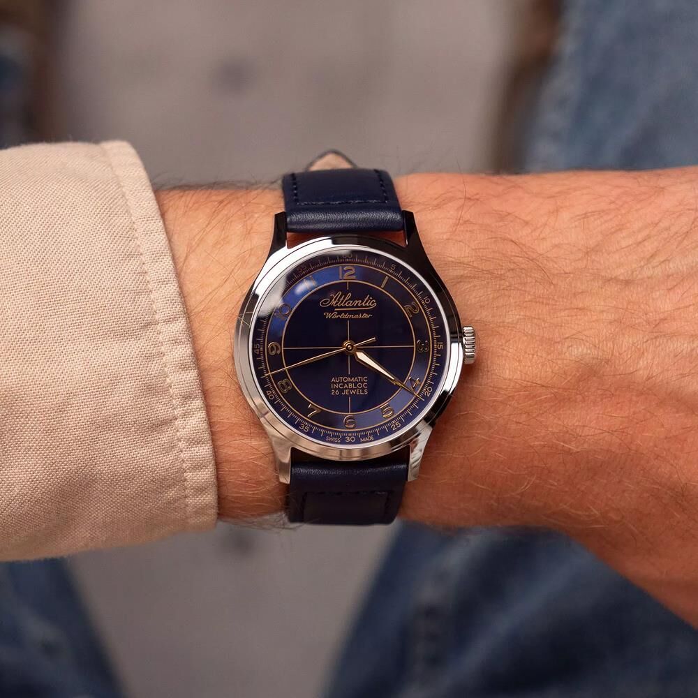 WORLDMASTER ORIGINAL 39 mm 53780.41.53G Otomatik (İsviçre Üretimi Sellita SW200-1 Mekanizmalı) Erkek Kol Saati