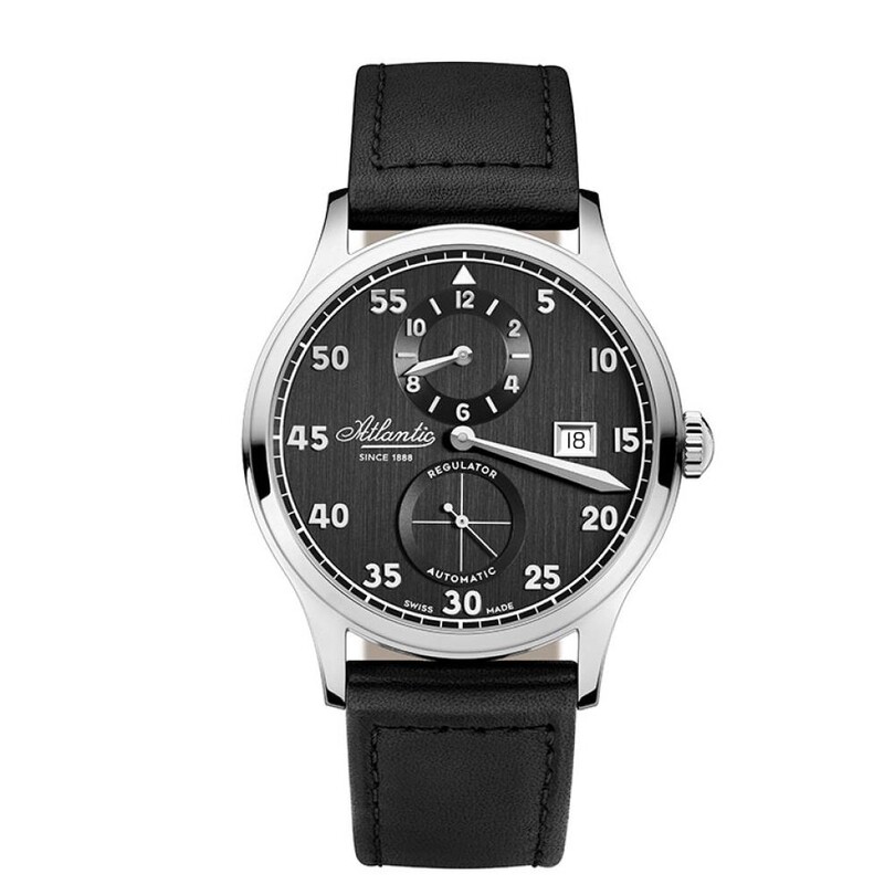 ATLANTIC - WORLDMASTER HERITAGE REGULATOR 53781.41.63 Otomatik (İsviçre Üretimi Sellita SW266-1 Mekanizmalı) Erkek Kol Saati