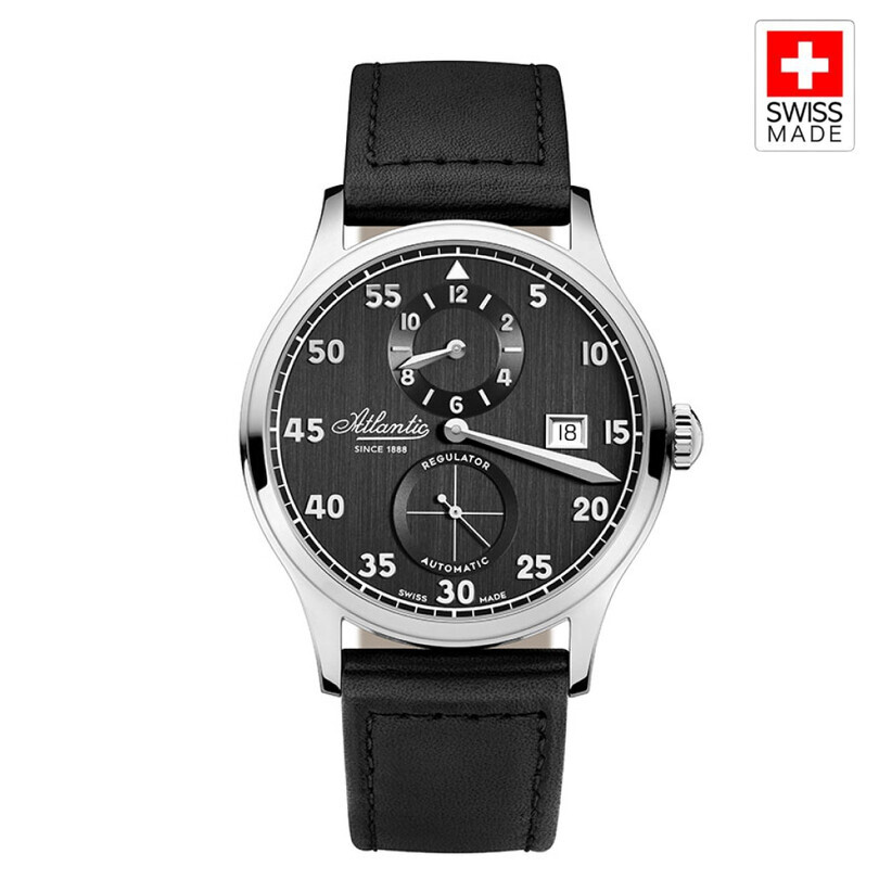 ATLANTIC - WORLDMASTER HERITAGE REGULATOR 53781.41.63 Otomatik (İsviçre Üretimi Sellita SW266-1 Mekanizmalı) Erkek Kol Saati