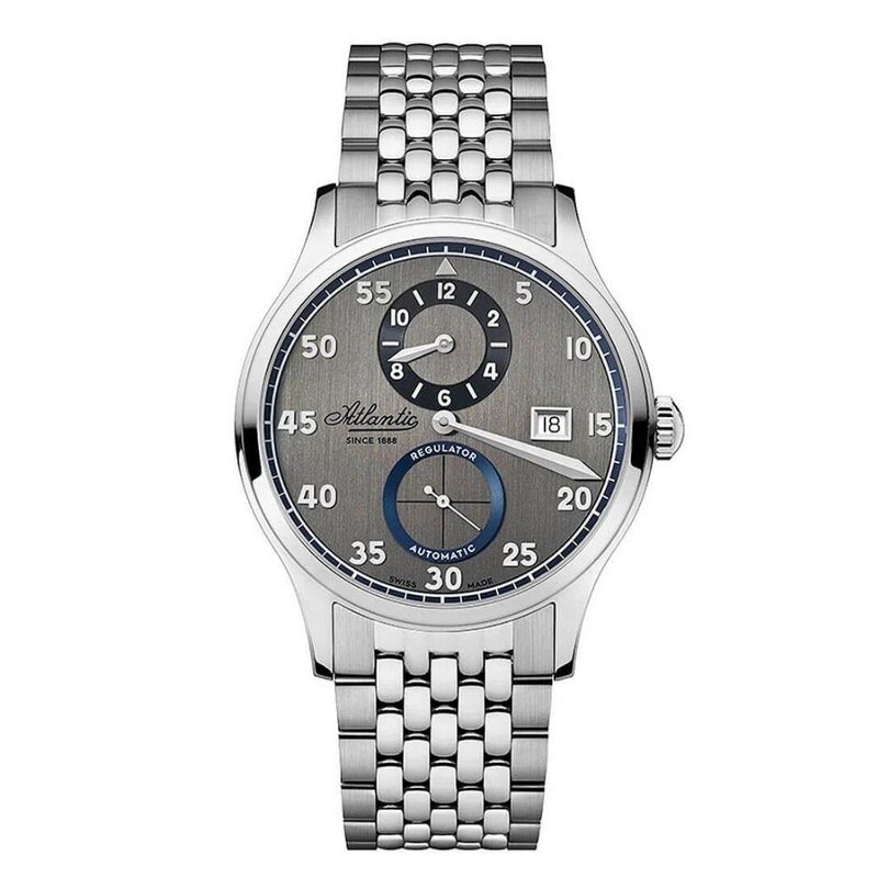 WORLDMASTER ORIGINAL HERITAGE REGULATOR 53786.41.43 Otomatik (İsviçre Üretimi Sellita SW266-1 Mekanizmalı) Erkek Kol Saati - Thumbnail