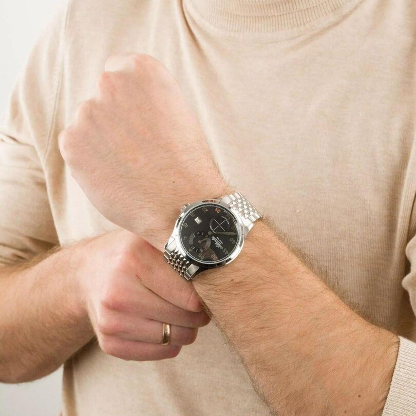 WORLDMASTER ORIGINAL HERITAGE REGULATOR 53786.41.43 Otomatik (İsviçre Üretimi Sellita SW266-1 Mekanizmalı) Erkek Kol Saati - Thumbnail