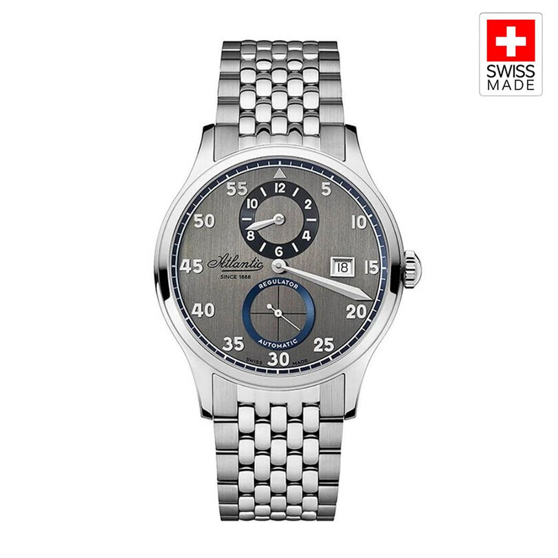WORLDMASTER ORIGINAL HERITAGE REGULATOR 53786.41.43 Otomatik (İsviçre Üretimi Sellita SW266-1 Mekanizmalı) Erkek Kol Saati - Thumbnail