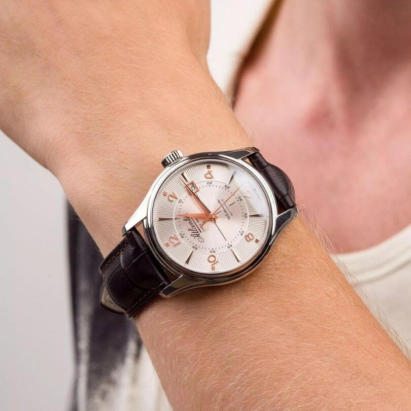 WORLDMASTER 1888 55750.41.25R Otomatik (İsviçre Üretimi Sellita SW200-1 Mekanizmalı) Erkek Kol Saati - Thumbnail