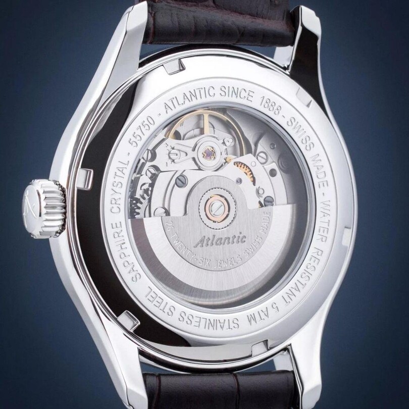 WORLDMASTER 1888 55750.41.25R Otomatik (İsviçre Üretimi Sellita SW200-1 Mekanizmalı) Erkek Kol Saati - Thumbnail