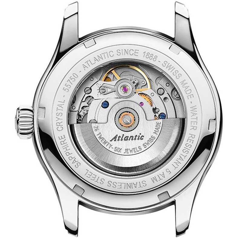 WORLDMASTER 1888 VINTAGE EDITION 40 mm 55750.41.55R Otomatik (İsviçre Üretimi Sellita SW200-1 Mekanizmalı) Erkek Kol Saati - Thumbnail