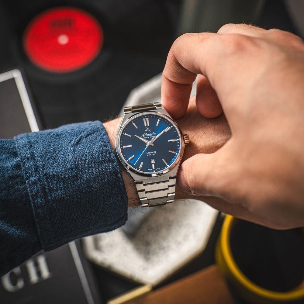 SEAWAVE GENTS 58366.41.51 (İsviçre Üretimi Ronda 515 Mekanizmalı) Erkek Kol Saati