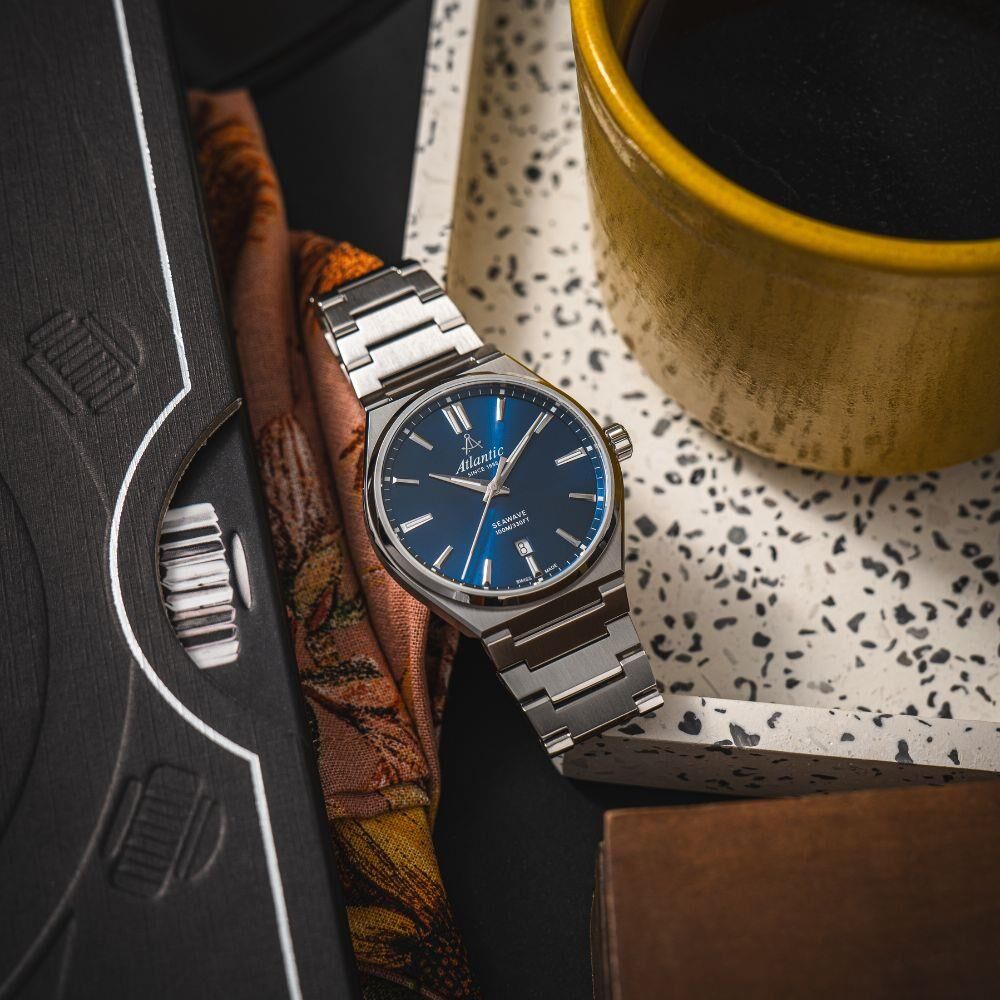 SEAWAVE GENTS 58366.41.51 (İsviçre Üretimi Ronda 515 Mekanizmalı) Erkek Kol Saati