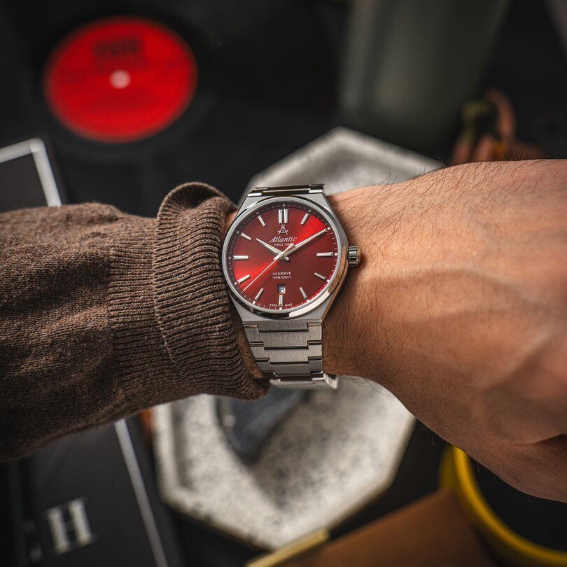 SEAWAVE GENTS 58366.41.91 (İsviçre Üretimi Ronda 515 Mekanizmalı) Erkek Kol Saati - Thumbnail