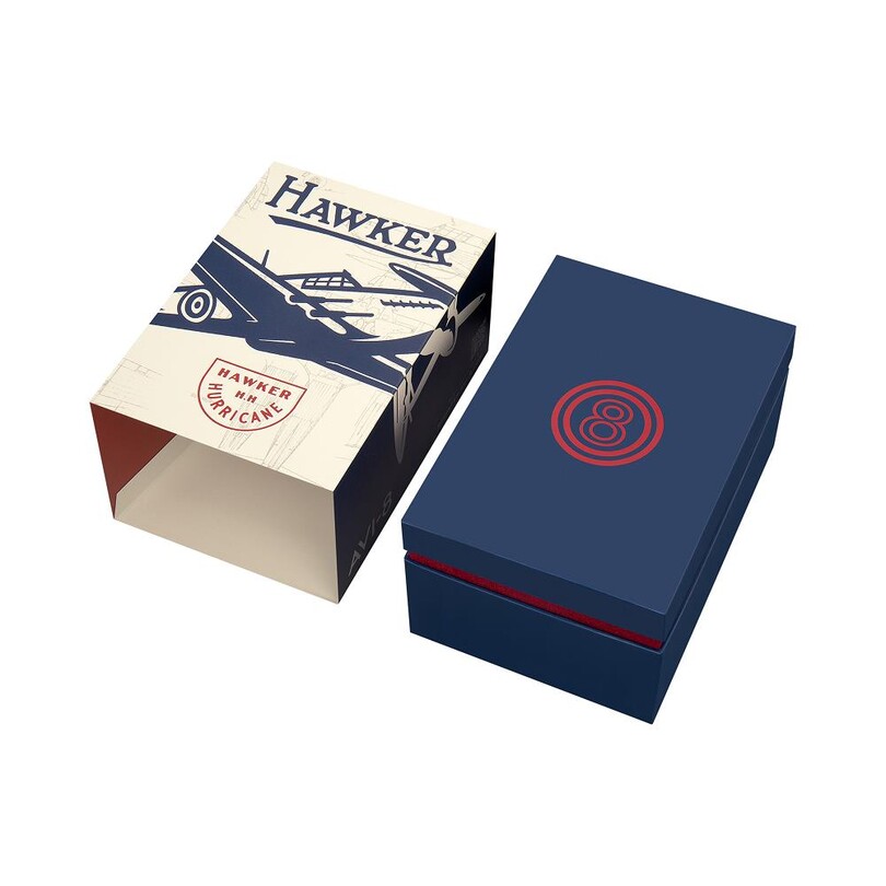 HAWKER HURRICANE CLASSIC CHRONOGRAPH AV-4011-0B (Seiko VD57 Mekanizmalı) Erkek Kol Saati - Thumbnail