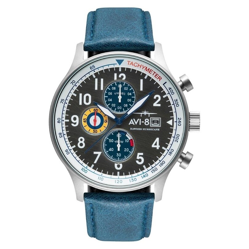 HAWKER HURRICANE AV-4011-0F (Seiko VD57 Mekanizmalı) Erkek Kol Saati - Thumbnail